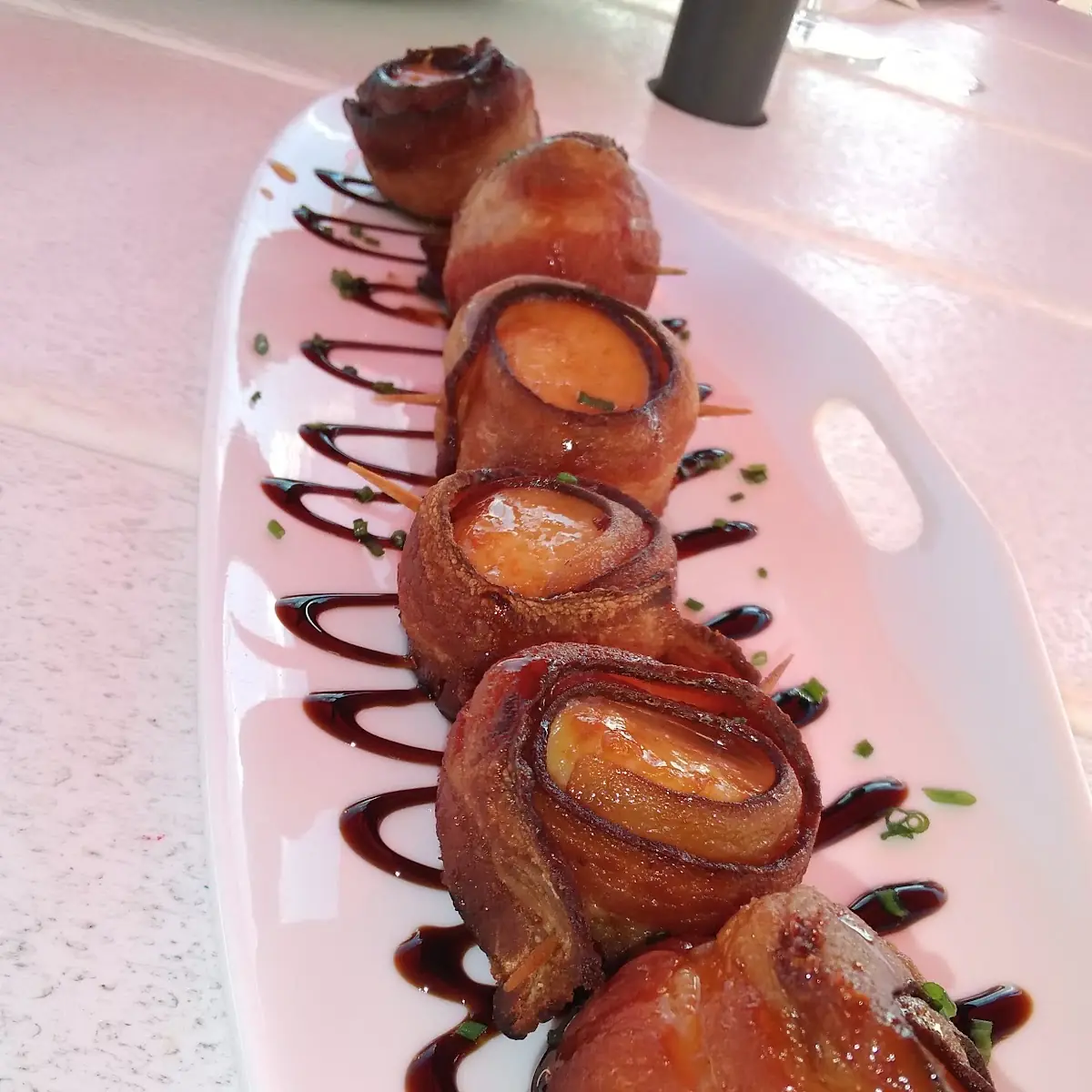 Scallops Wrapped in Bacon