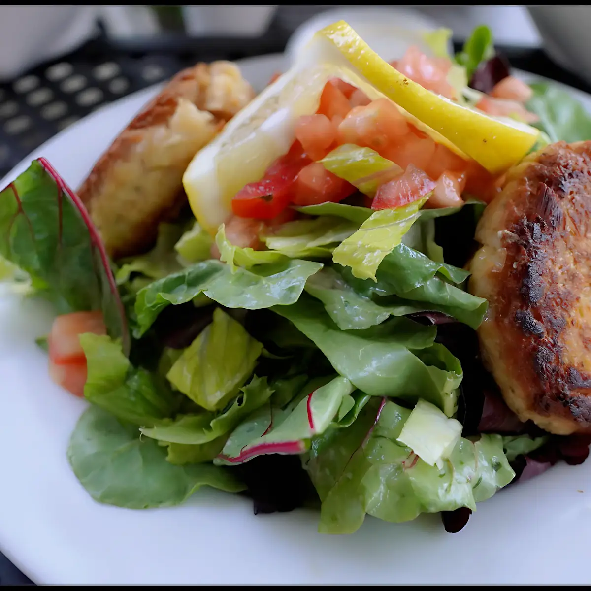 Crab Cake Salad