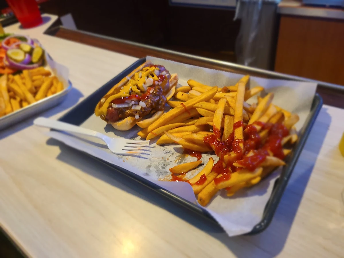 Chili Dog & Fries