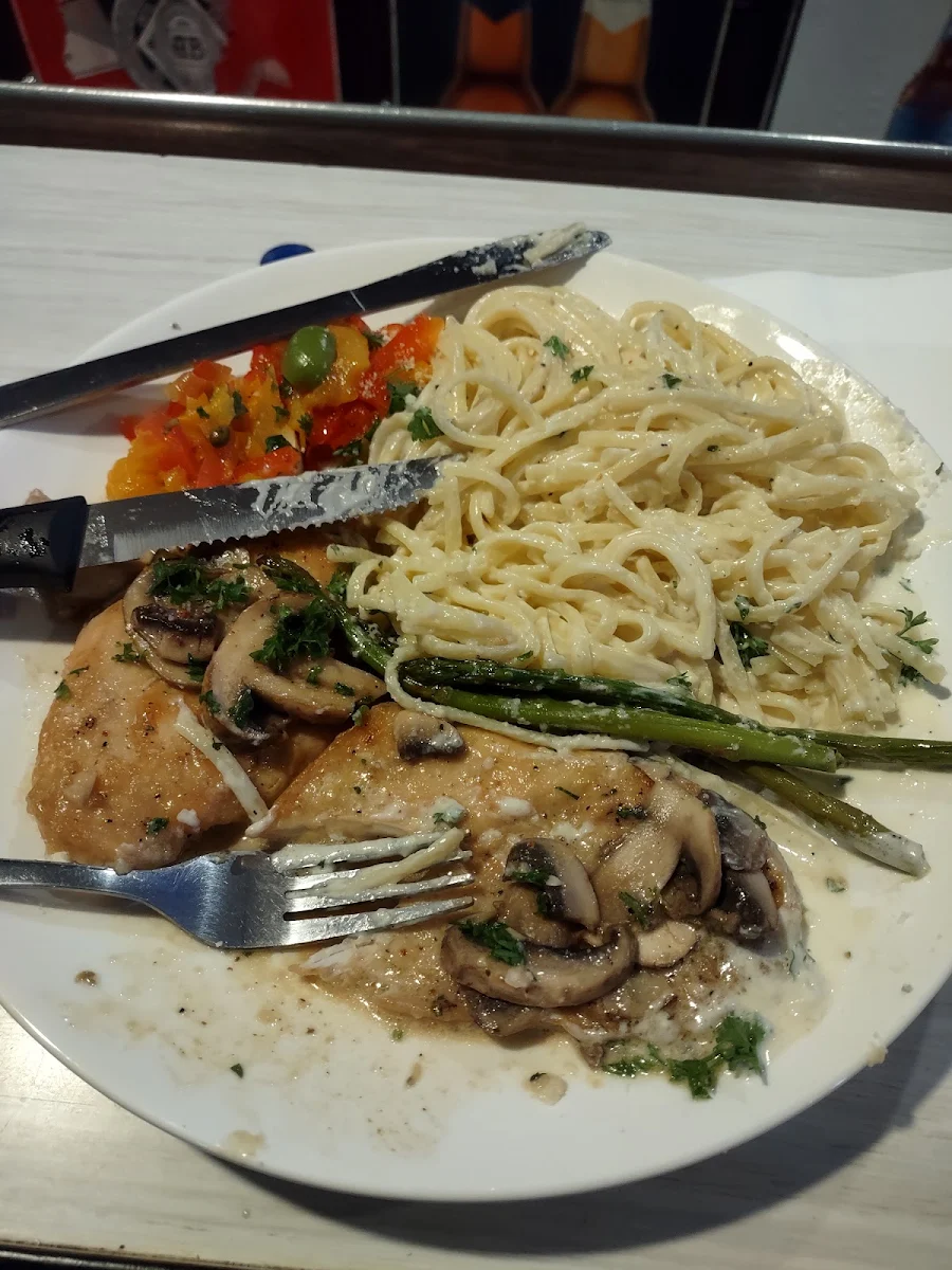 Was a Pop Up Dinner Chicken Alfredo