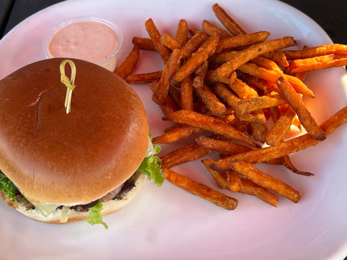 Burger and Yams