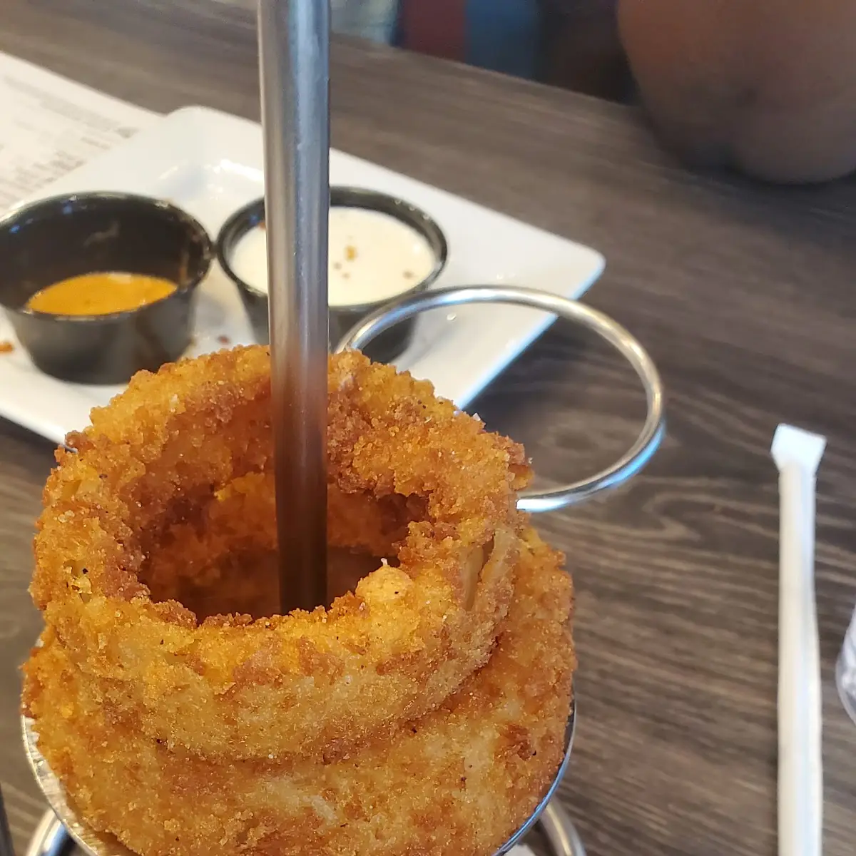 Towering Onion Rings