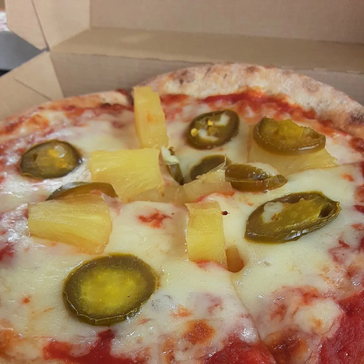 Jalapeno & Pineapple Personal Pizza