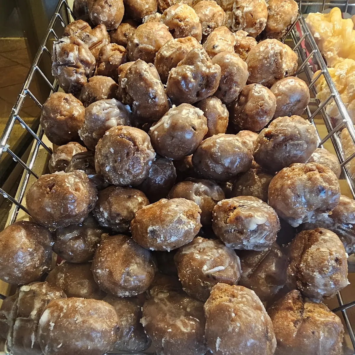 Blueberry Tidbits Glazed Donut Holes