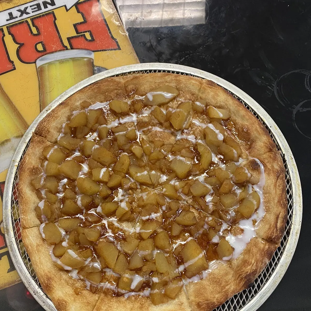 Papa's Peach Cobbler Pizza