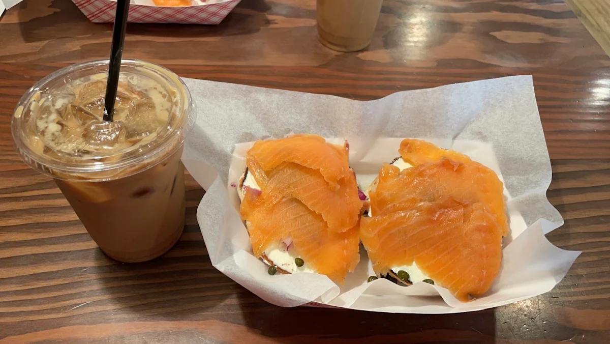 Nova Lox on Everything Bagel