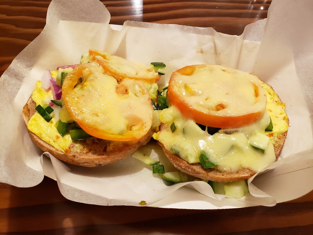 Veggie Spread Bagel
