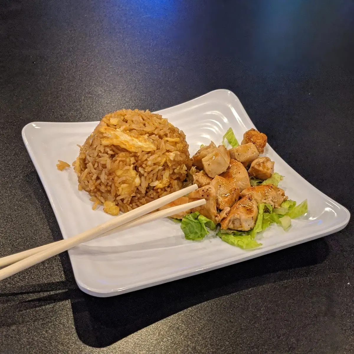 Teriyaki Chicken with Fried Rice