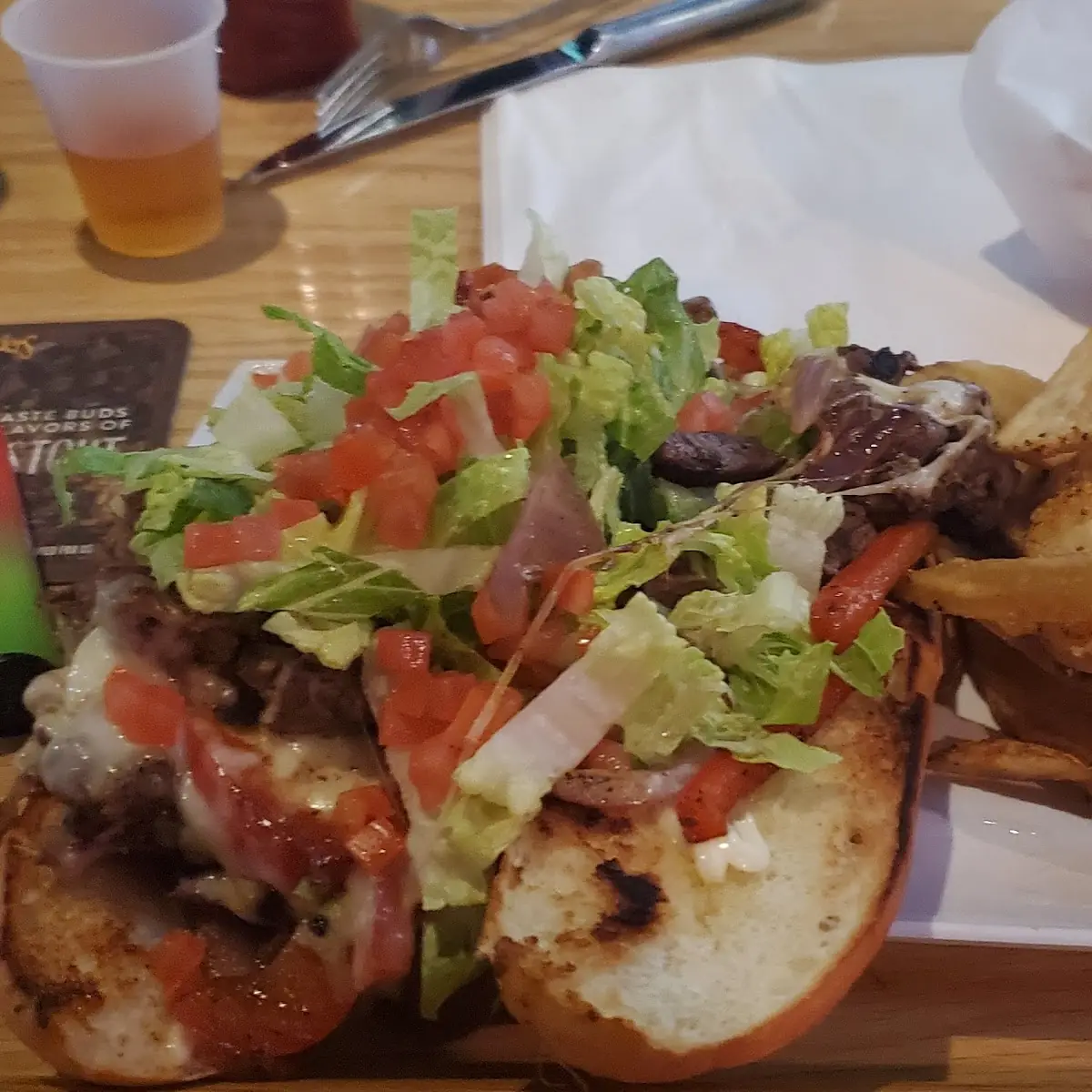 Time Out Steak Sandwich