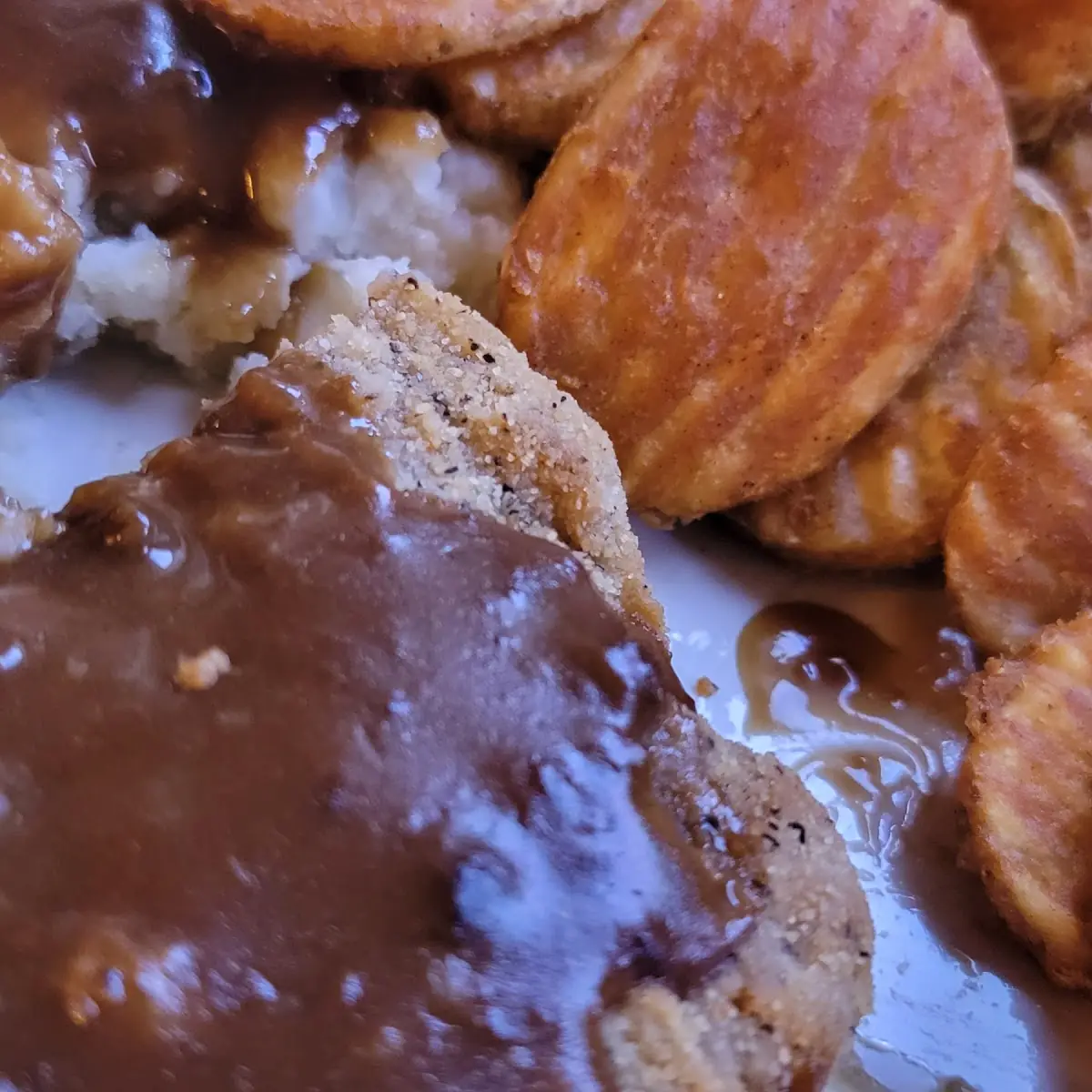 Chicken Fried Steak with Brown Gravy