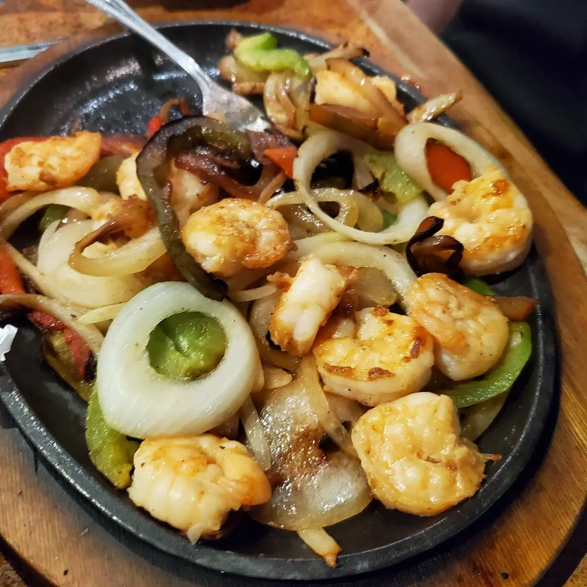 Shrimp Fajitas