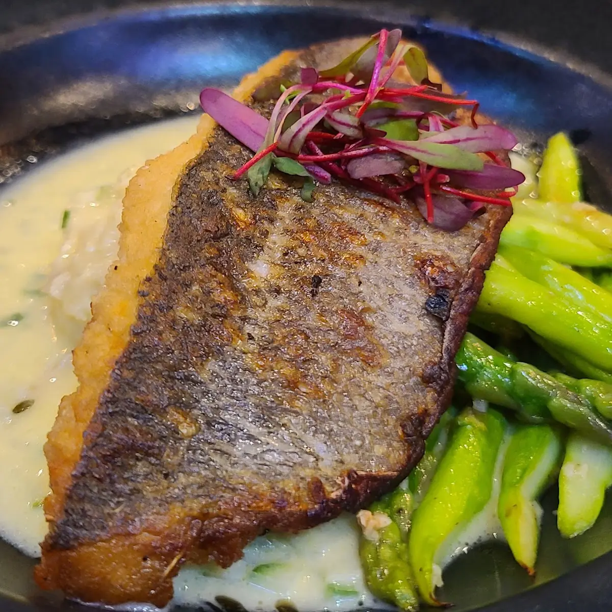 Cast Iron Branzino