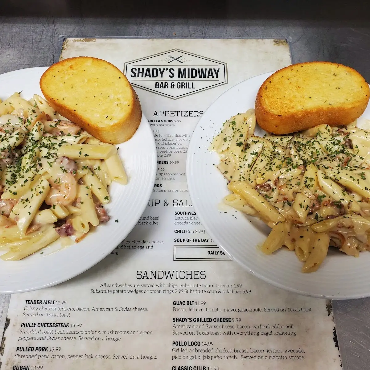 Chicken Bacon Alfredo
