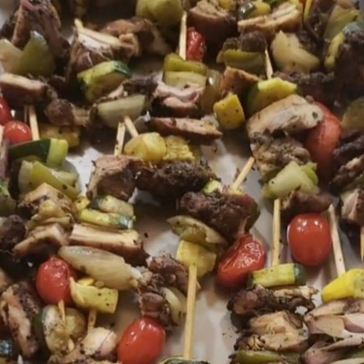 Jerk Chicken Kabobs