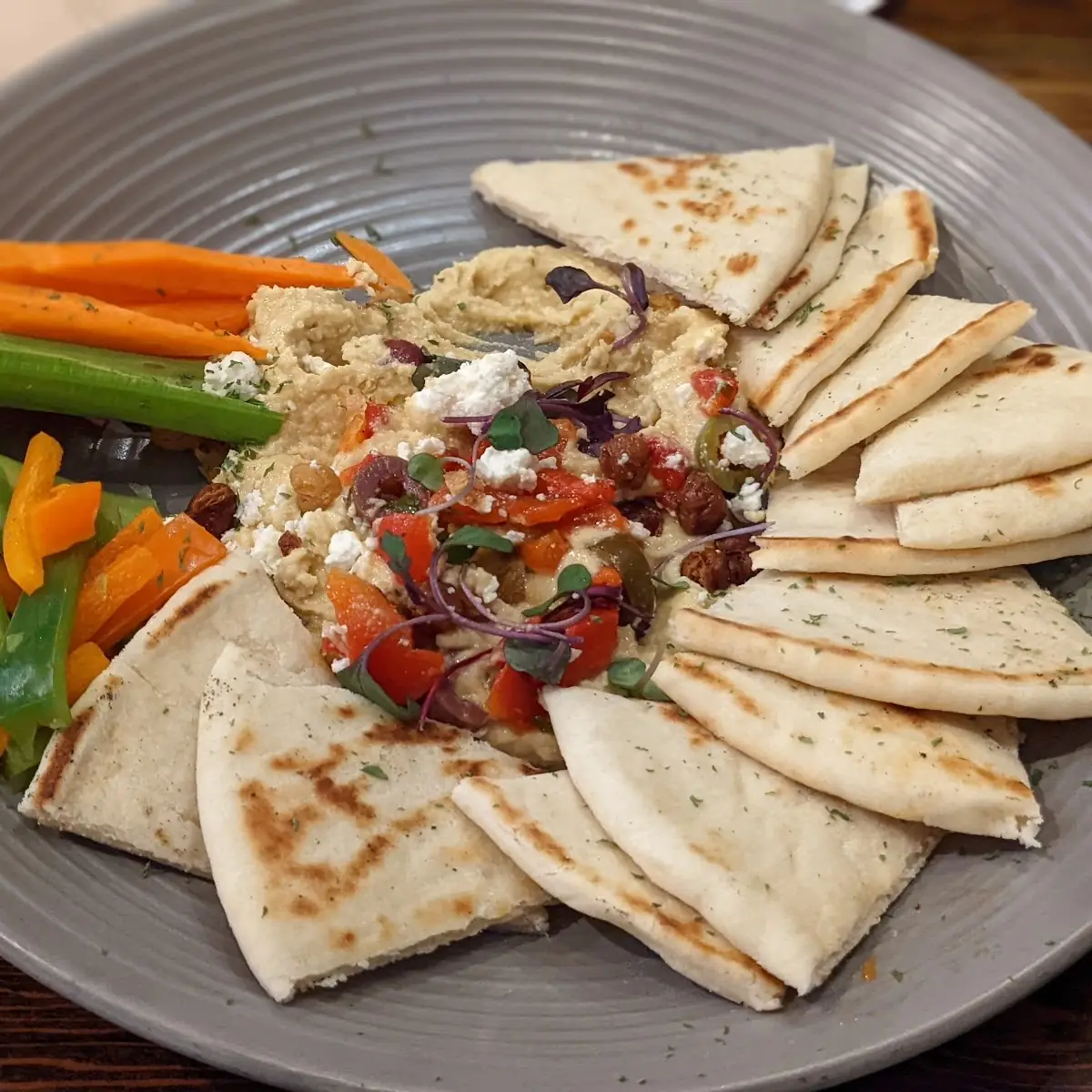 Hummus Plate