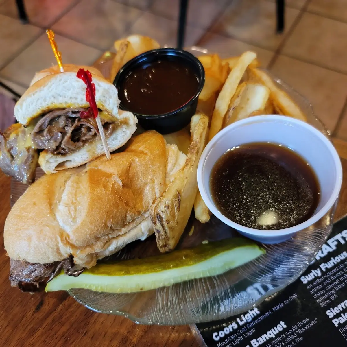French Dip Sandwich