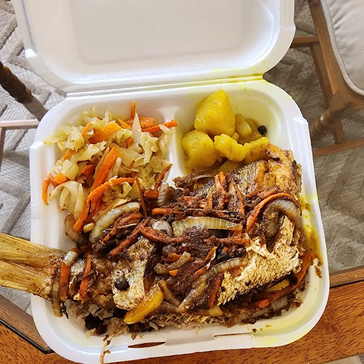 Brown Stew Snapper