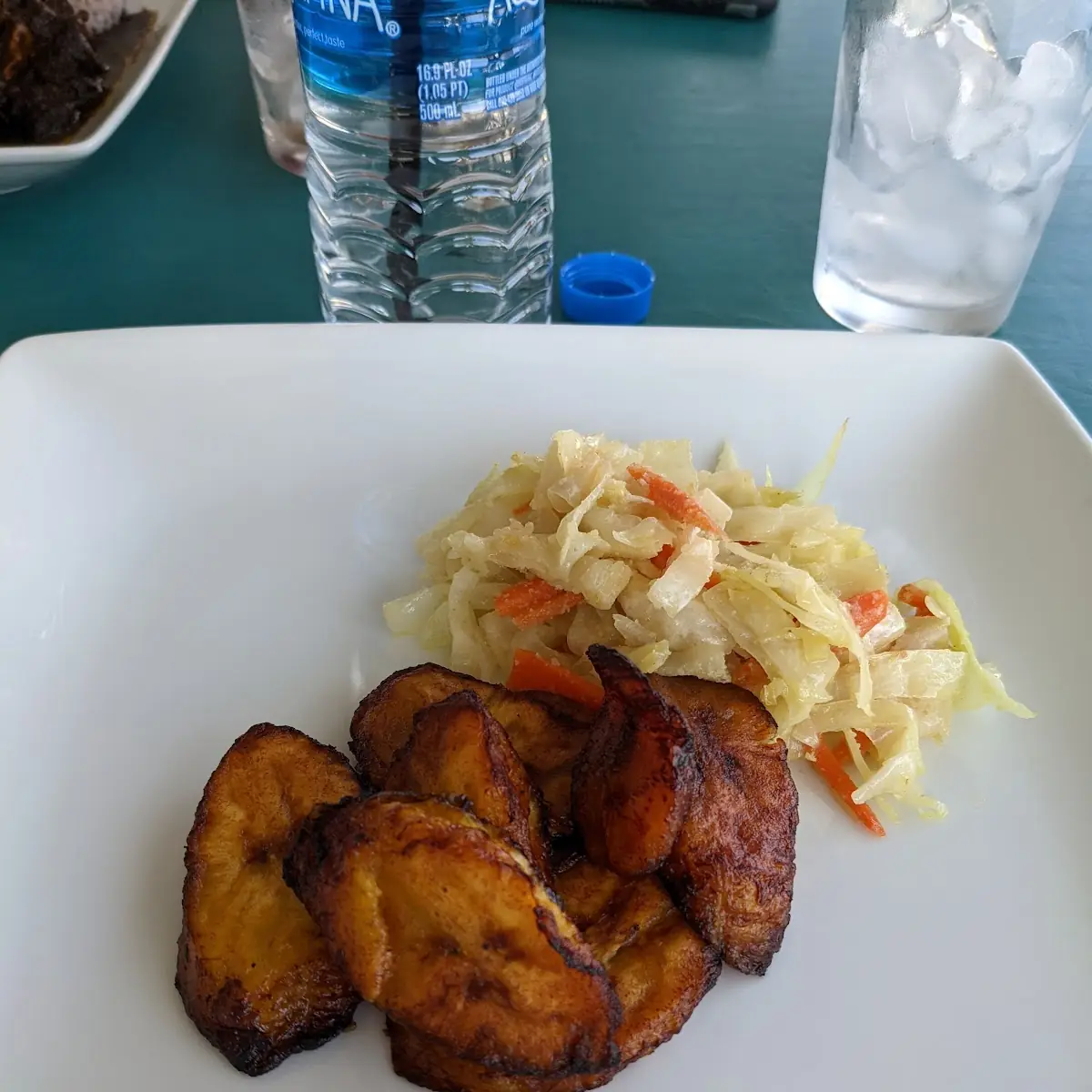Plantains and Canbage