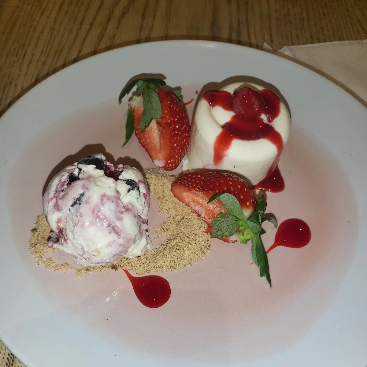 Lychee Panna Cotta
