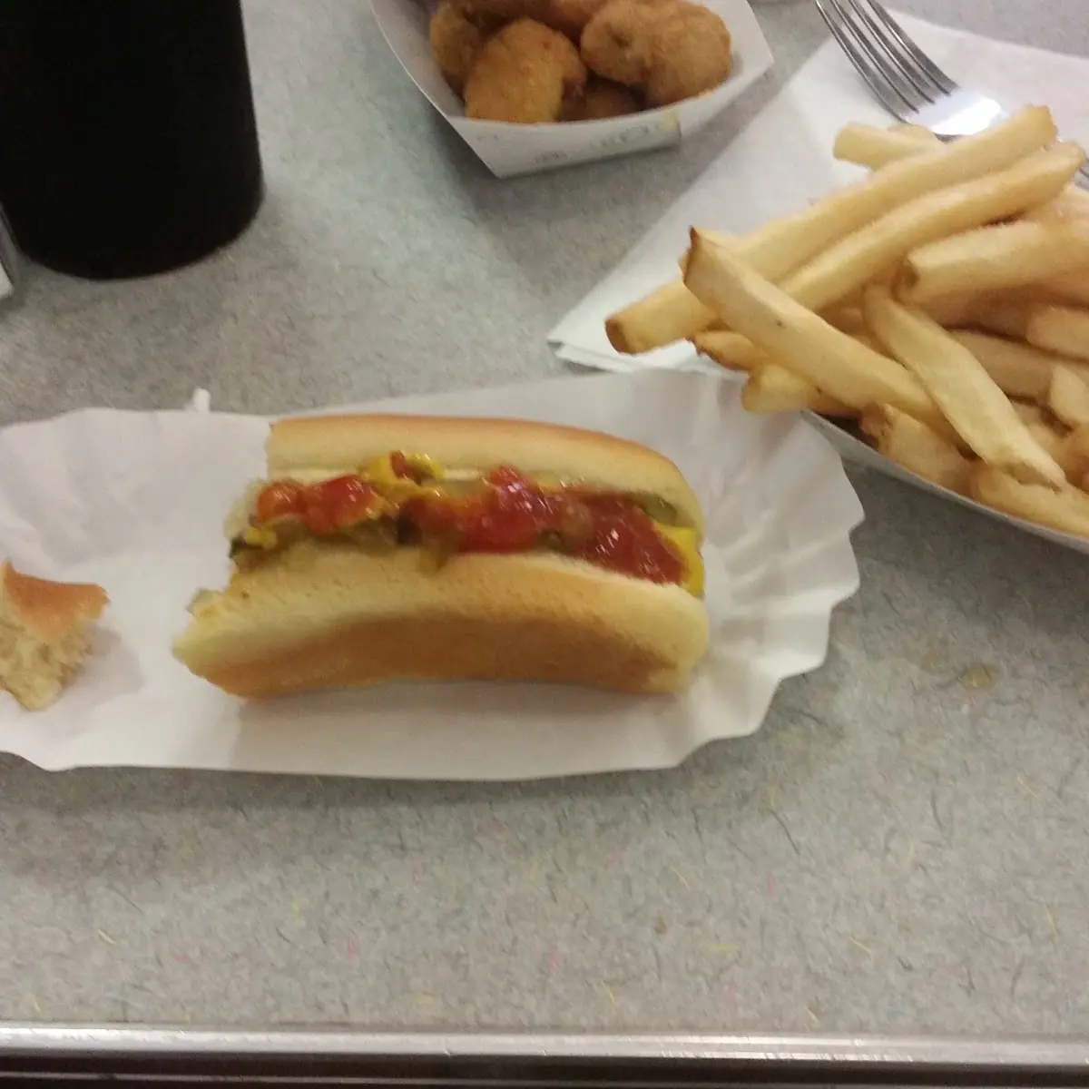 Hot Dog and Fries