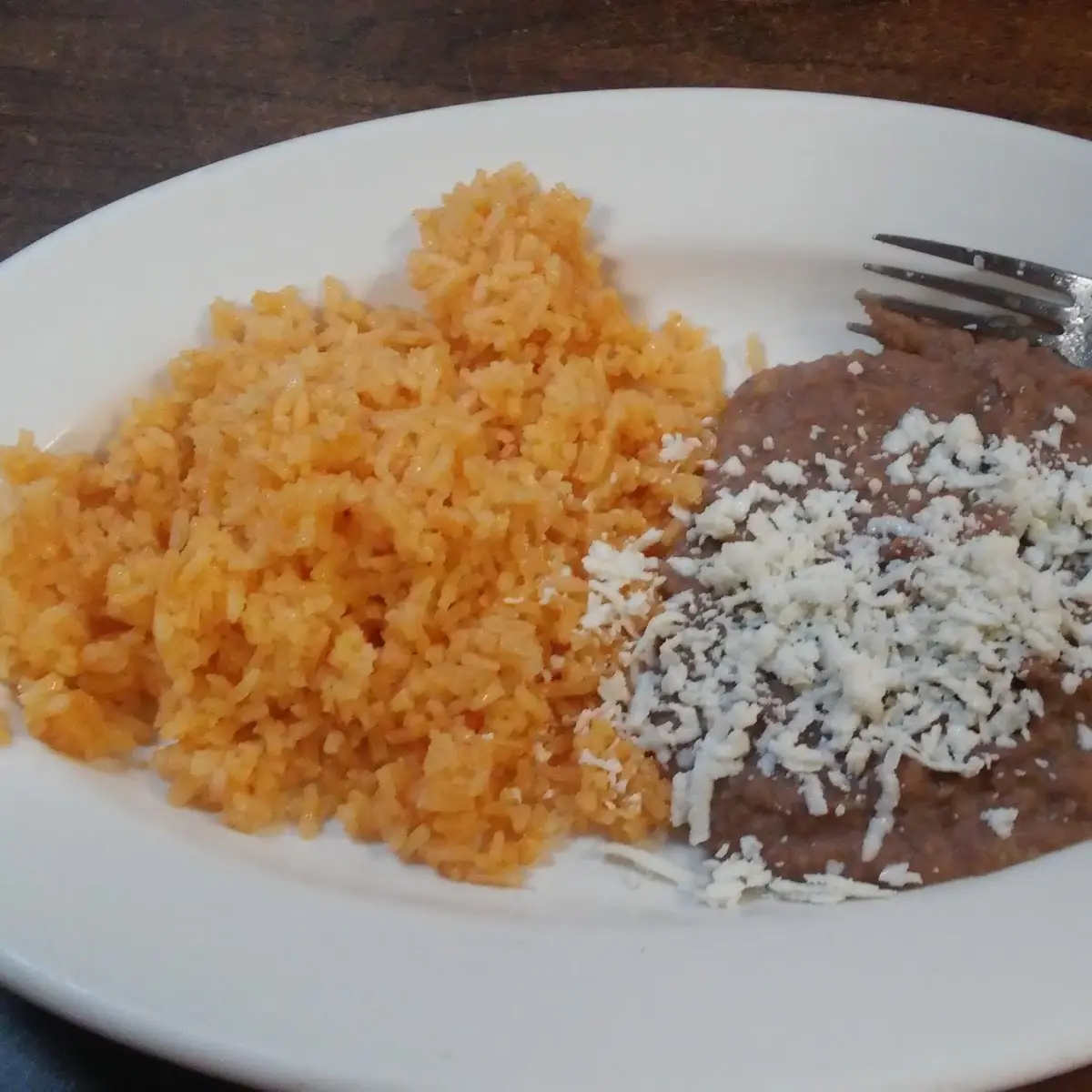 Refried Beans and Rice