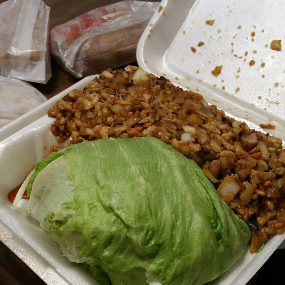Chicken Lettuce Wraps