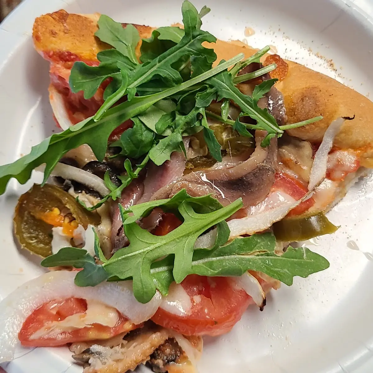 Veggie Pizza Slice