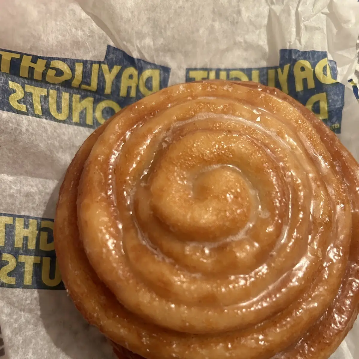 Glazed Cinnamon Roll