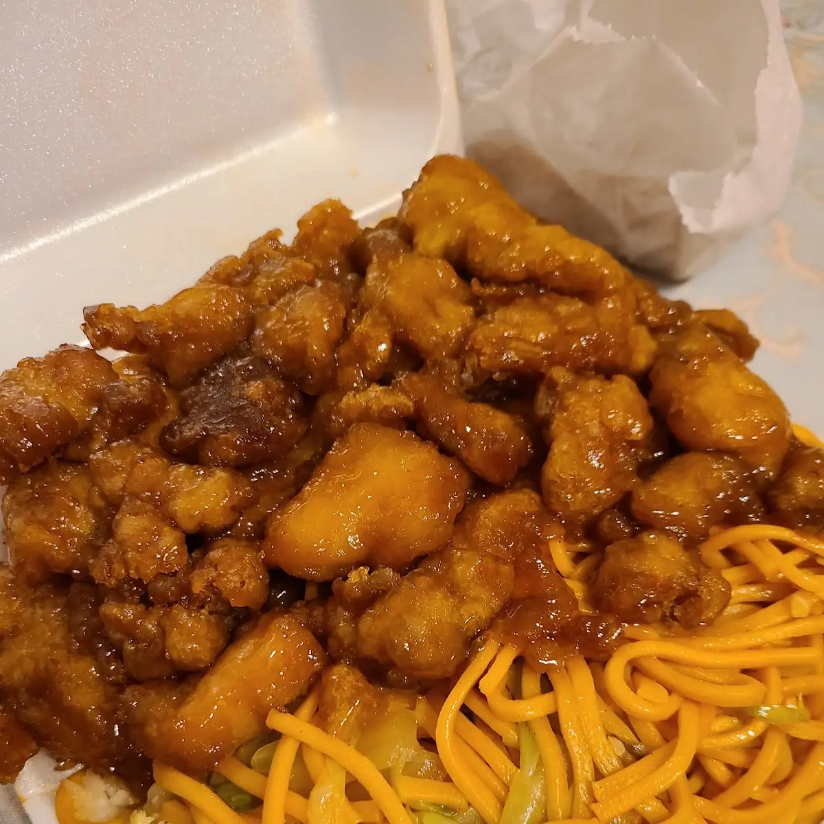 Orange Chicken Combo