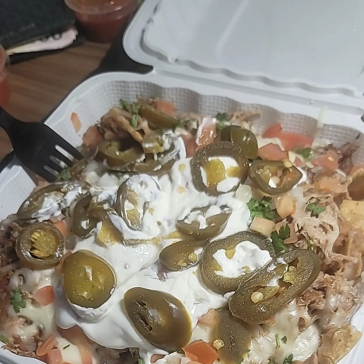 Carnitas Nachos Supreme
