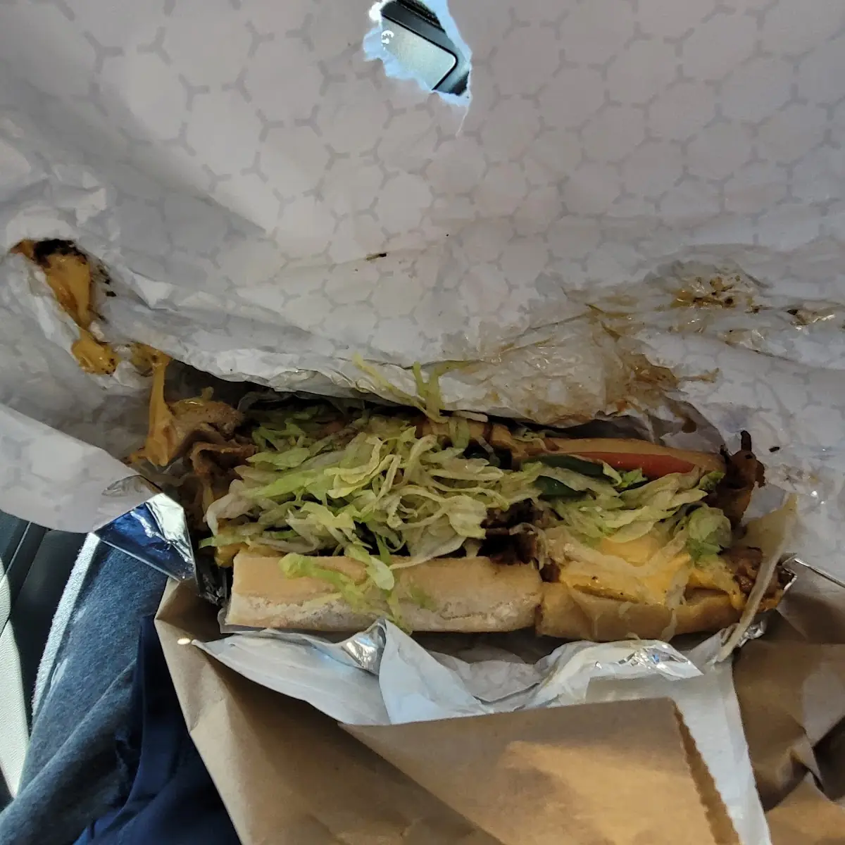 Chicken Philly Cheese Steak