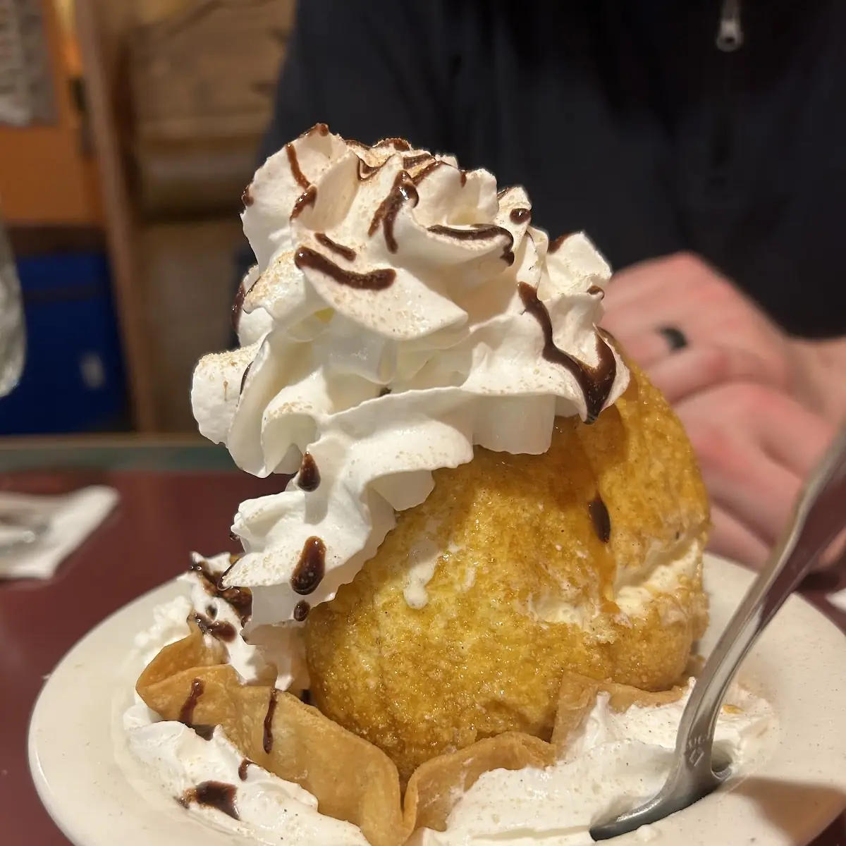 Deep-Fried Ice Cream
