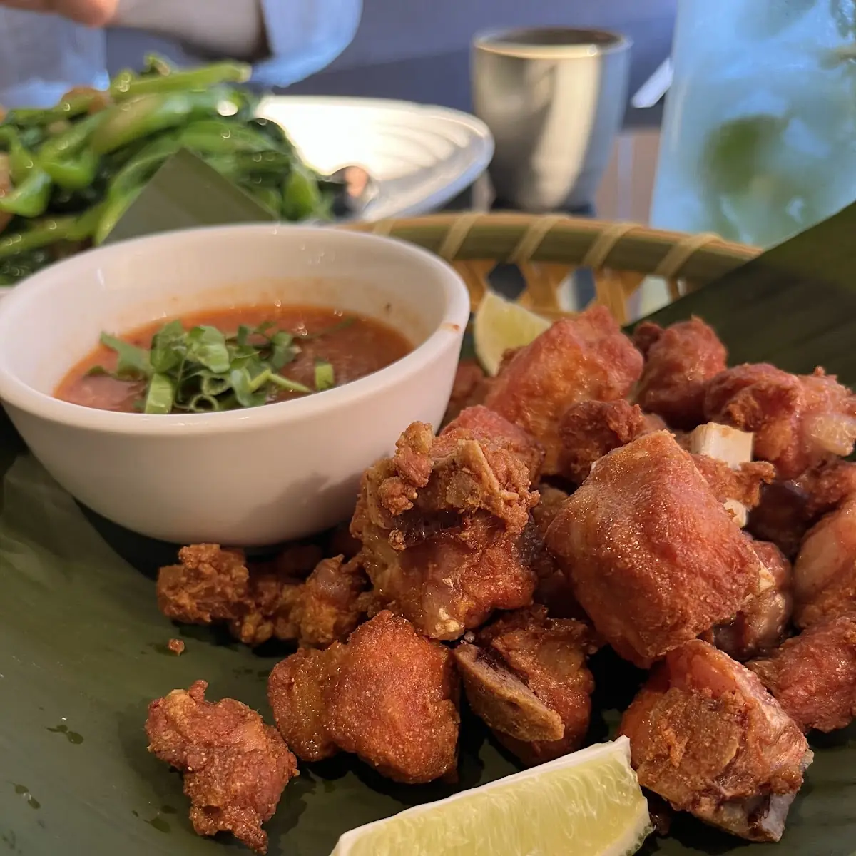 Fried Pork with Chili Sauce