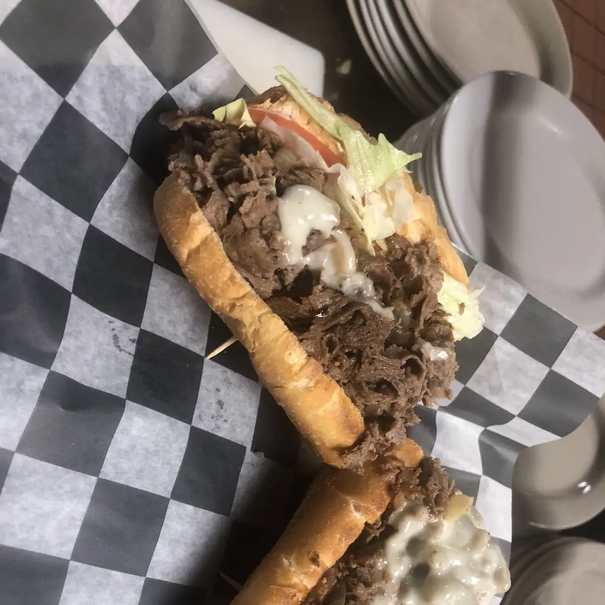 Cheesesteak Sub with Provolone