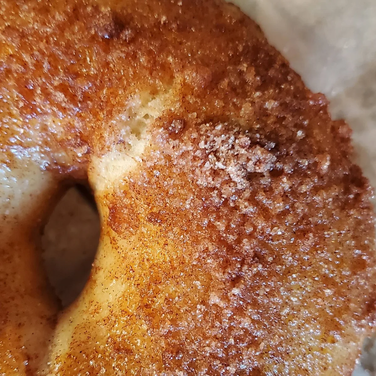 Cinnamon Sugar Crunch Bagel