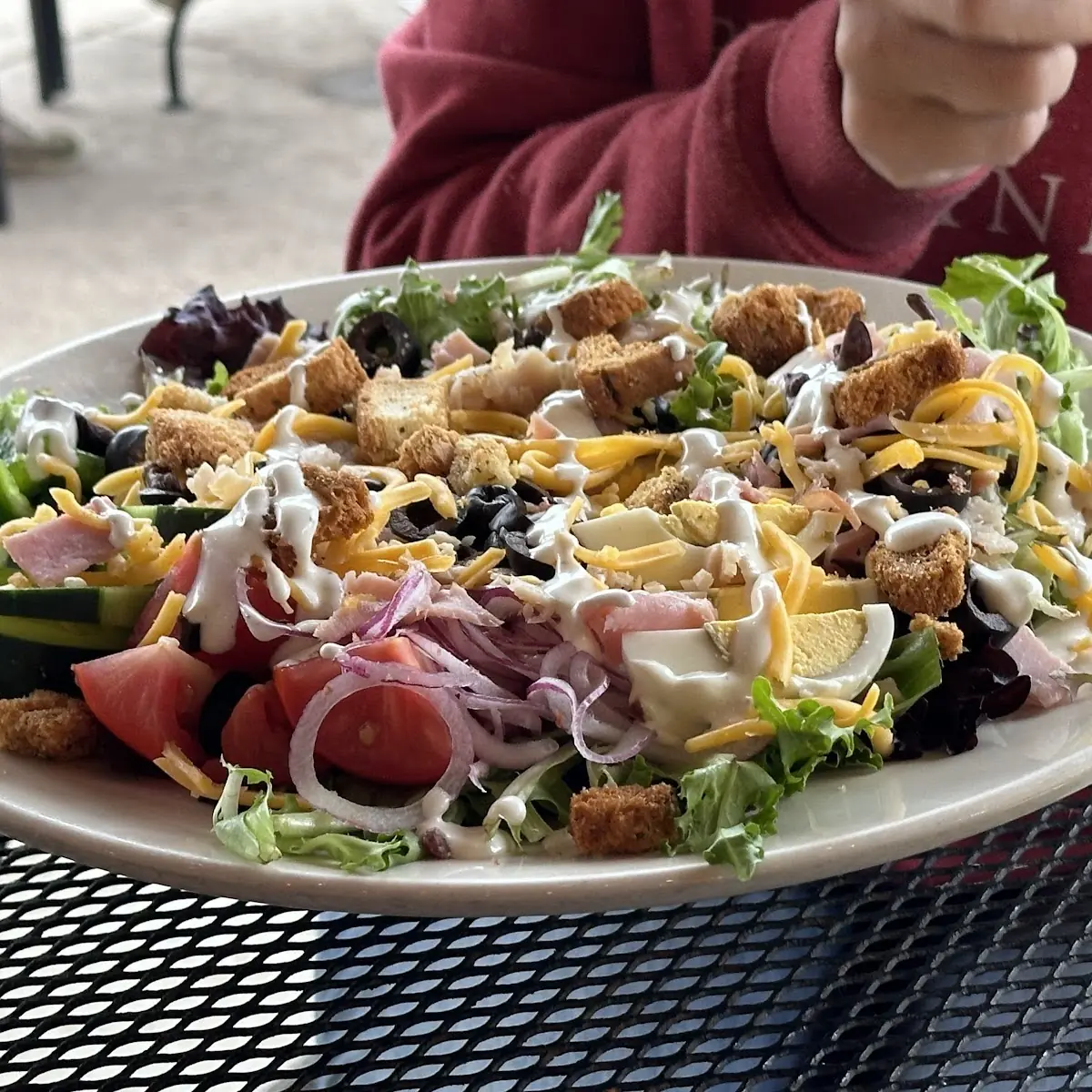 Black and Bleu Steak Salad