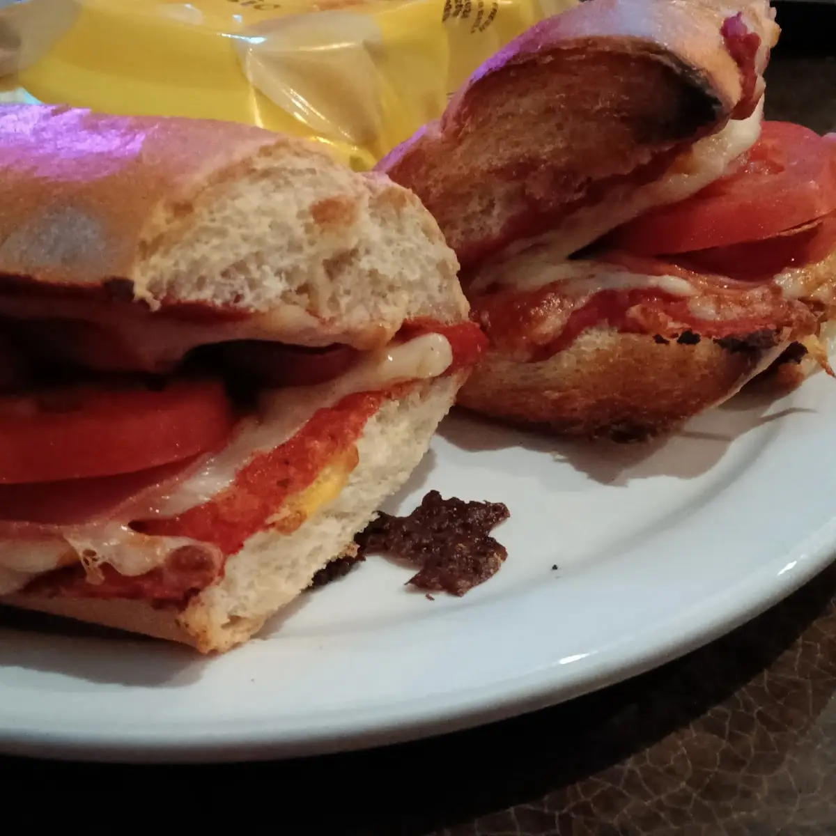 Pizza Sandwich C Salami