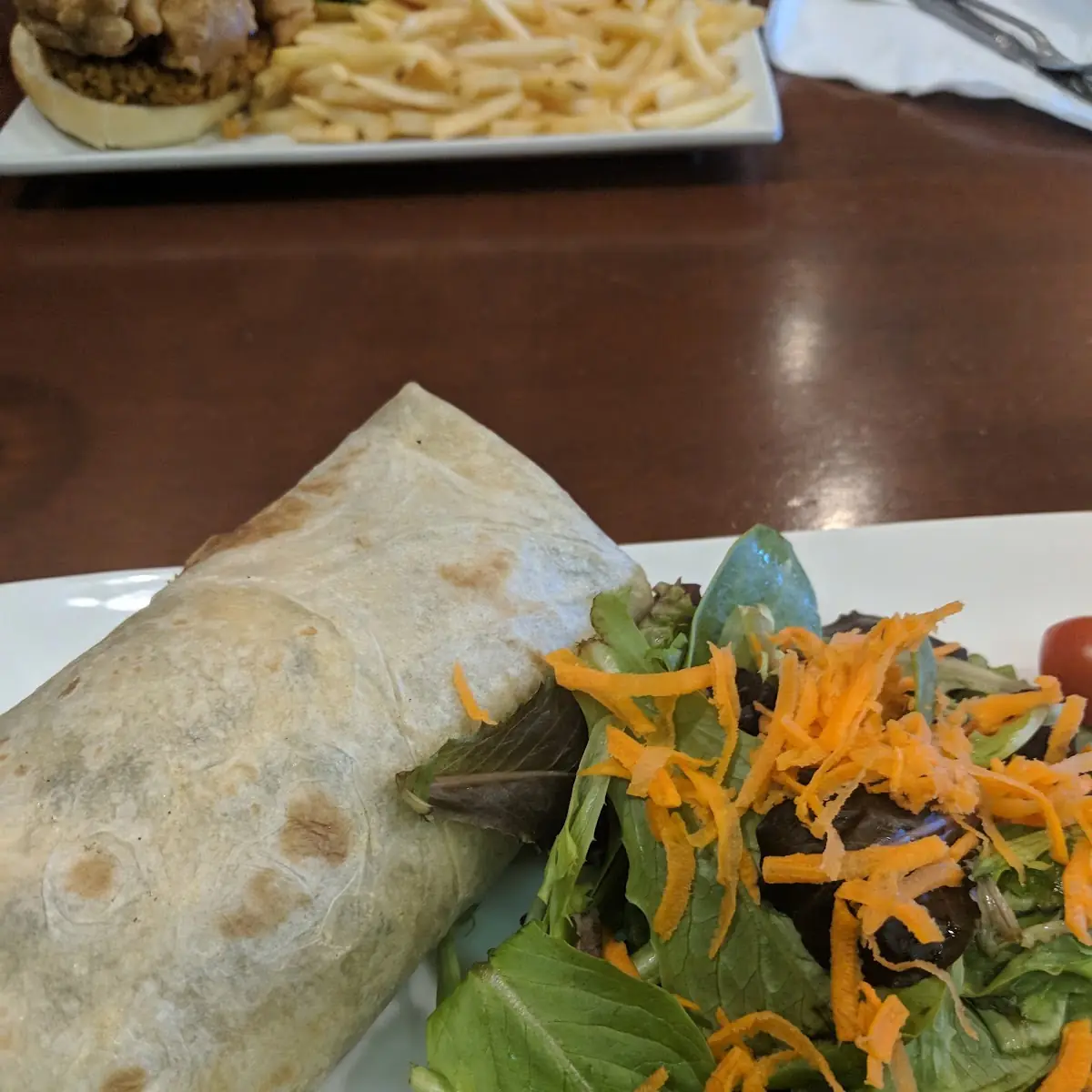Rice and Bean Burrito