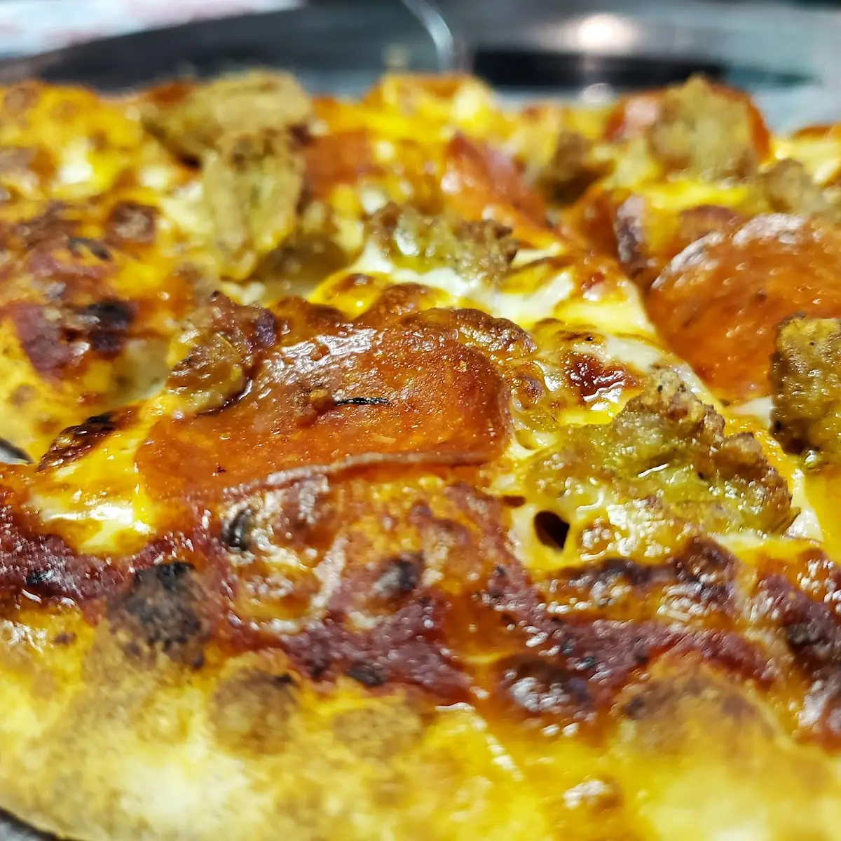 Sausage & Pepperoni Pizza