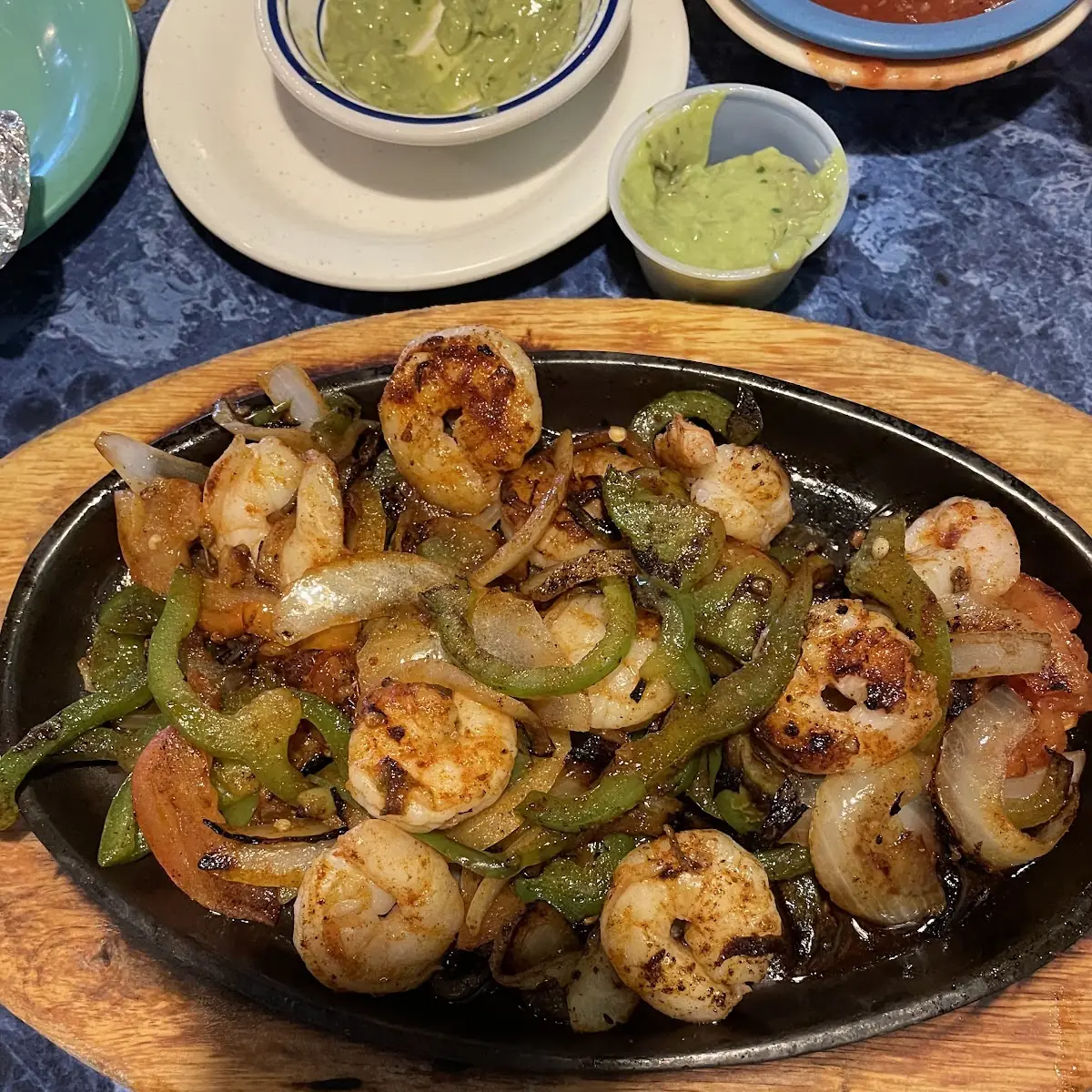 Shrimp Fajitas