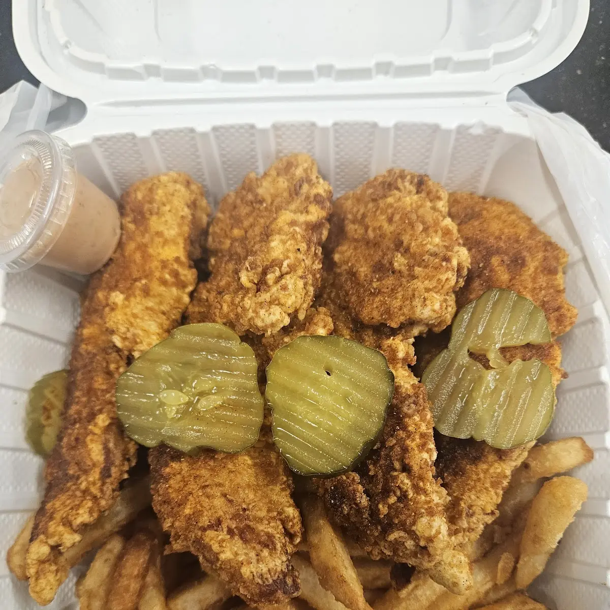 Chicken Tenders and Fries