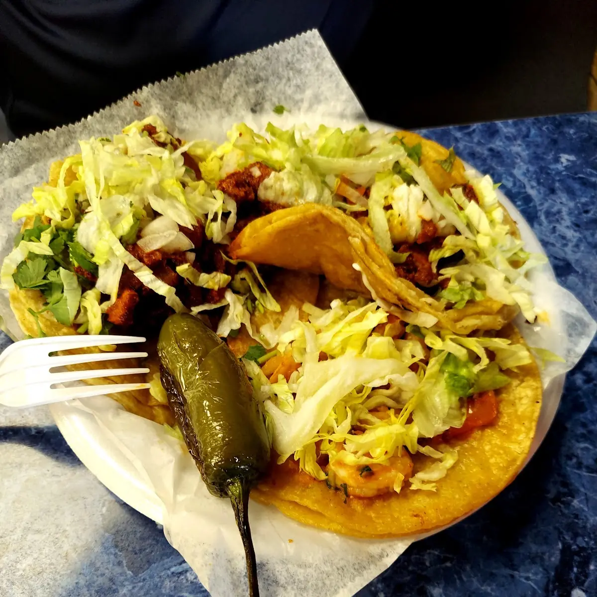 Street Tacos De Camaron