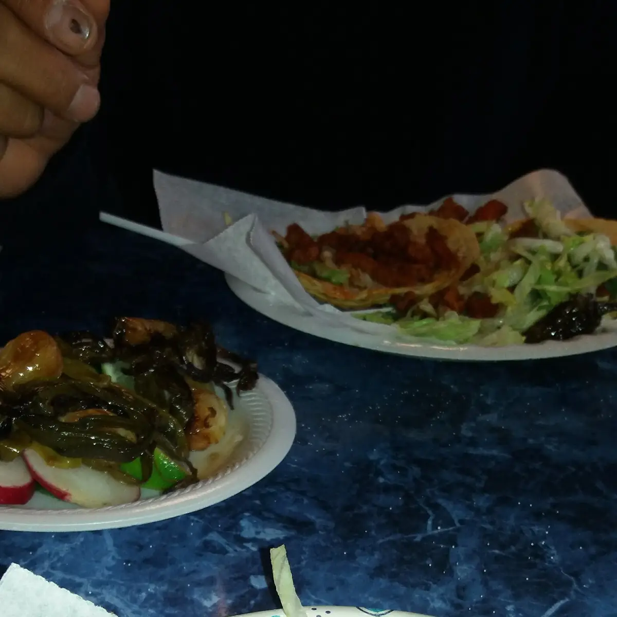 Tacos Al Pastor and Beef Fajitas