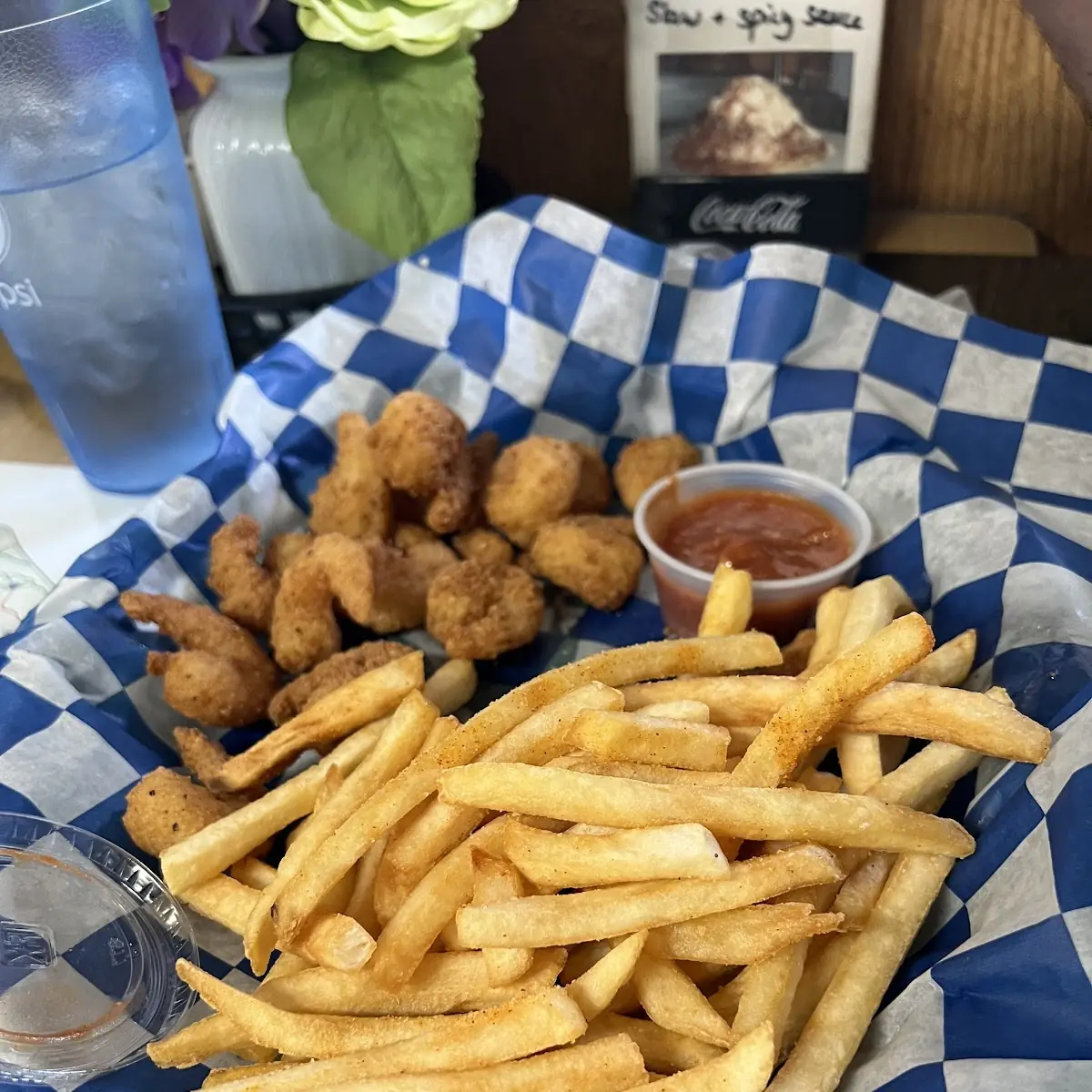 Shrimp Basket with Fries