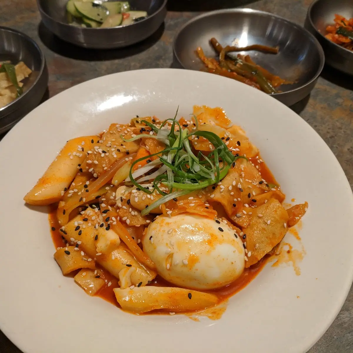 Spicy Stir Fried Rice Cake