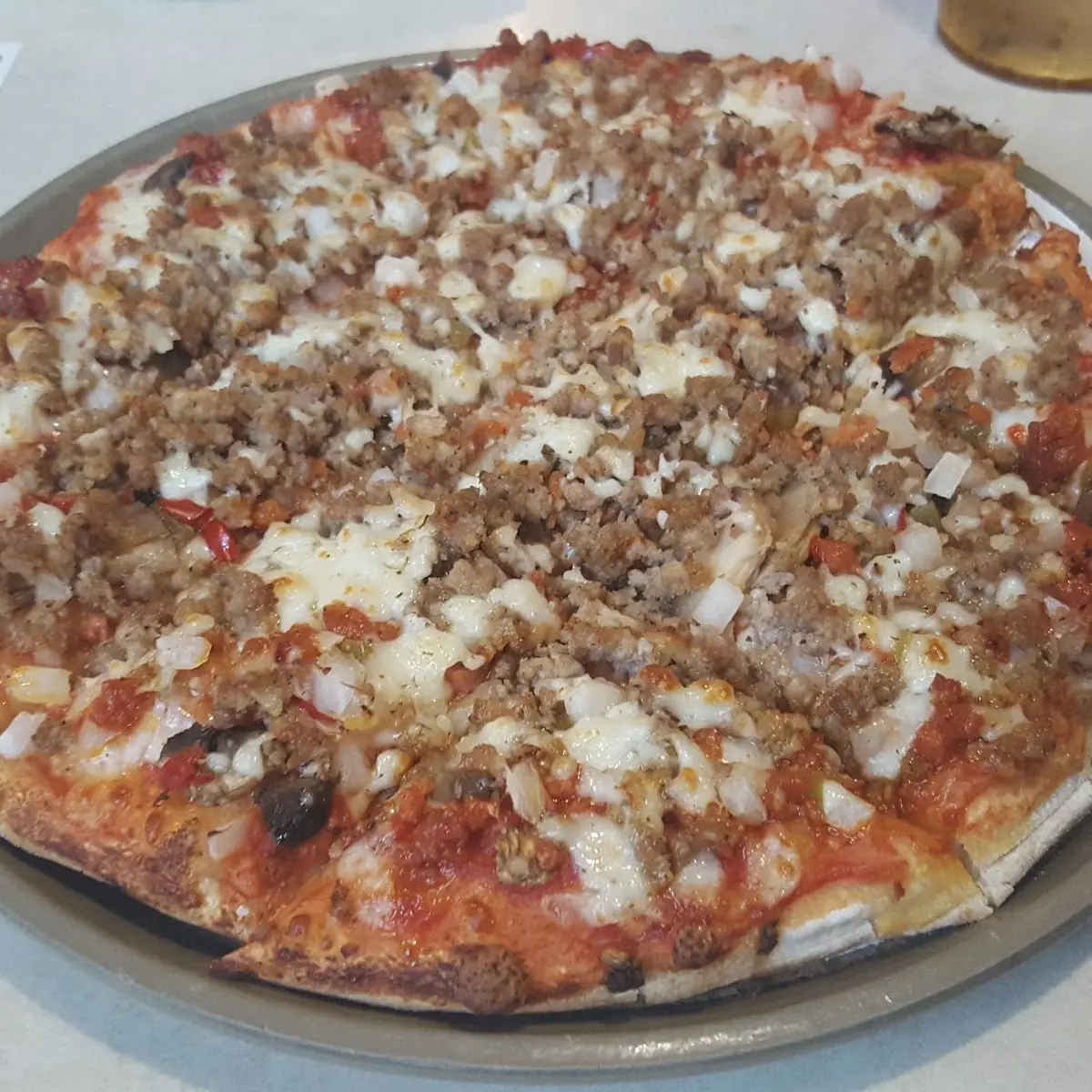 Buffalo Chicken Ranch Pizza
