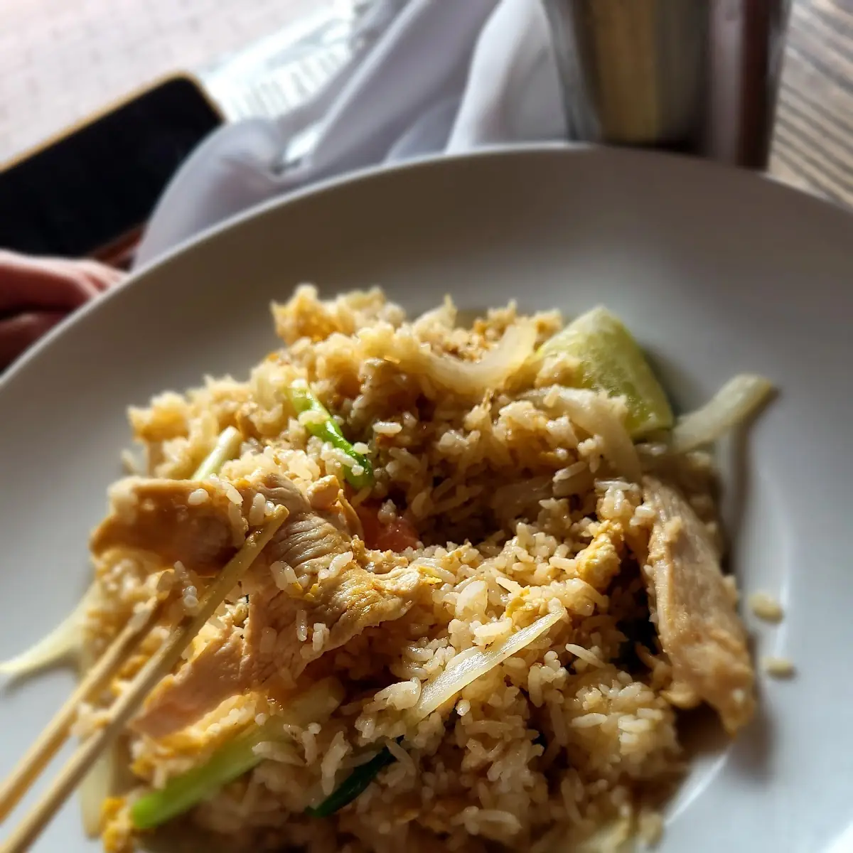 BEEF FRIED RICE WITH EGG