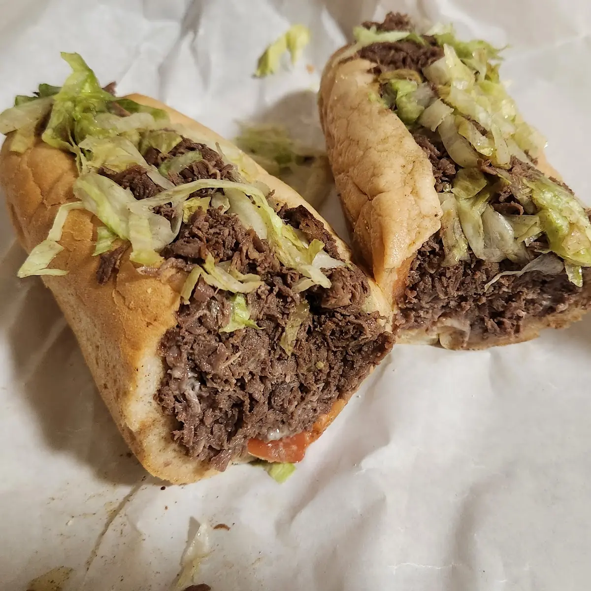 Eggplant & Steak Sub