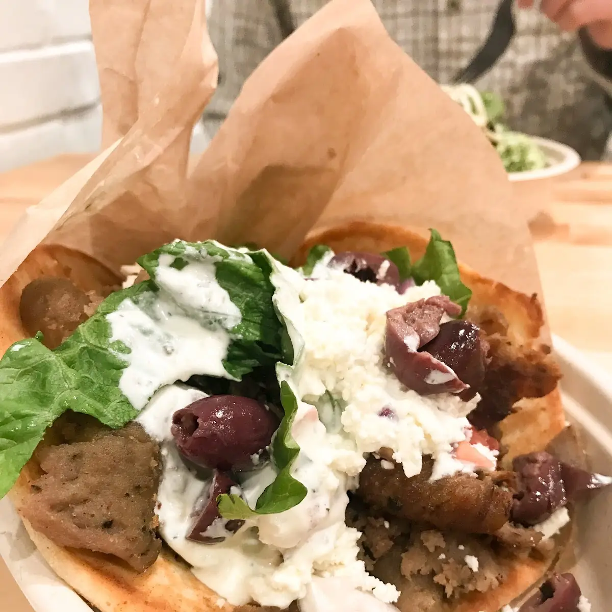 Loaded Greek Gyro
