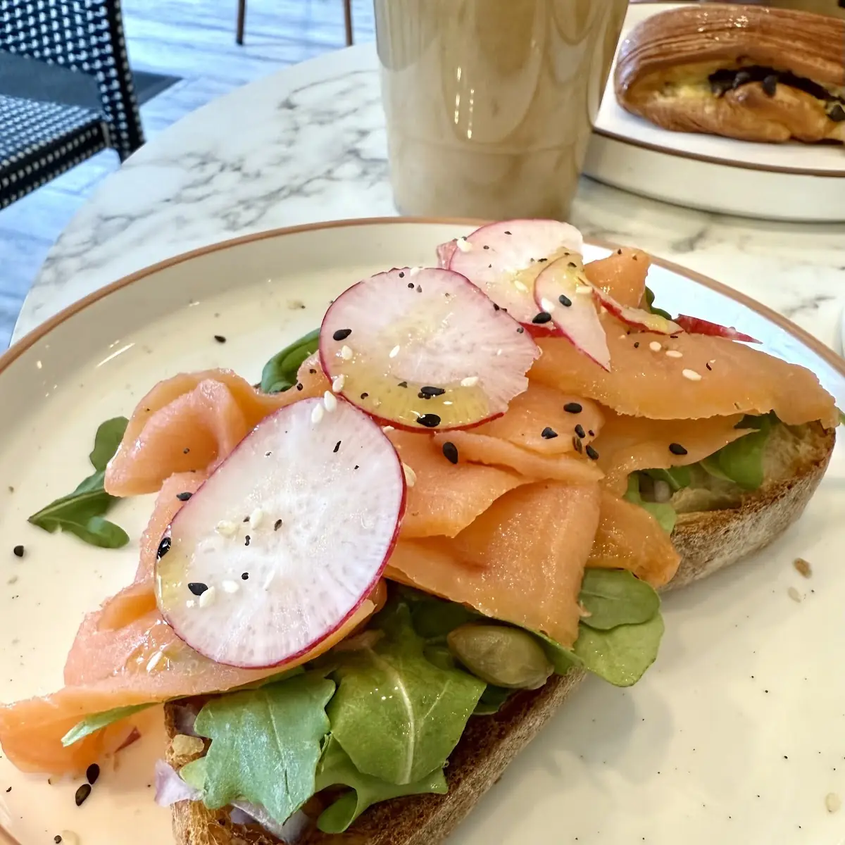 Smoked Salmon Toast